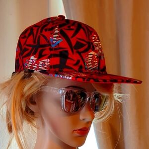 Marc Jacobs Tribal Print Adjustable Cap